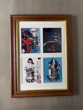 Ultra Rare GE Aviation JTAGG Jet Engine Executive Office Photo Display GEAE